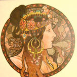 DIBUJOS ART NOUVEAU thumbnail 2