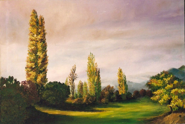 HUERTO DEL TIO MERI Oil Canvas Landscaping