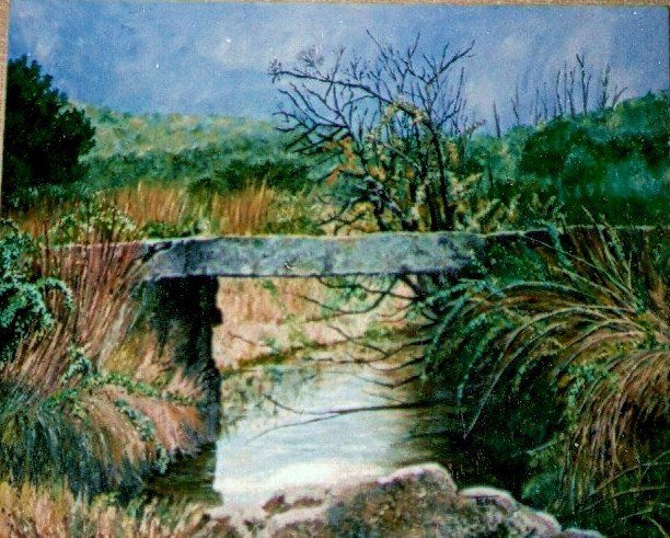 EL ARROYO Oil Canvas Landscaping