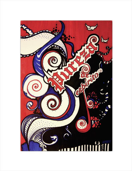 "Pureza de espírito" Felt-tip pen Card Others