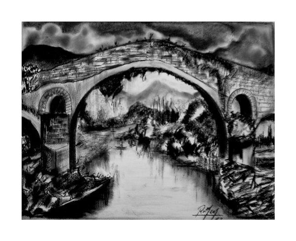 "Ponte" Charcoal