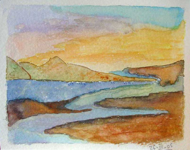 Paisaje II Watercolour Paper