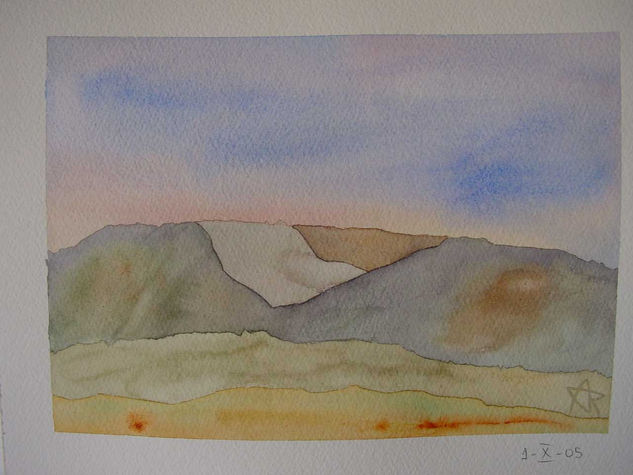 Paisaje III Watercolour Paper