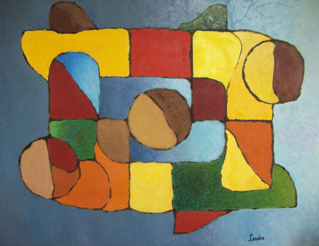 Composición para Mondrian Óleo Lienzo Paisaje