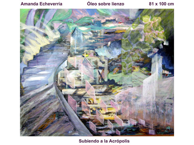 Subiendo a la Acrópolis