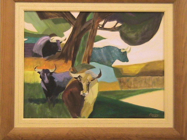 DEHESA Oil Canvas Animals