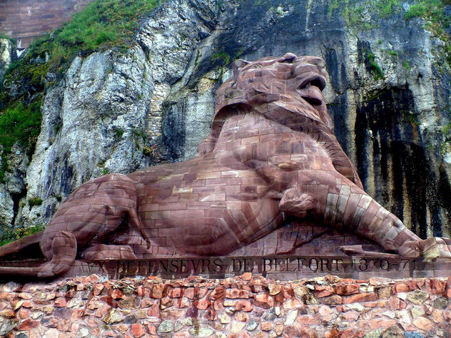 El León de Belfort (Francia)