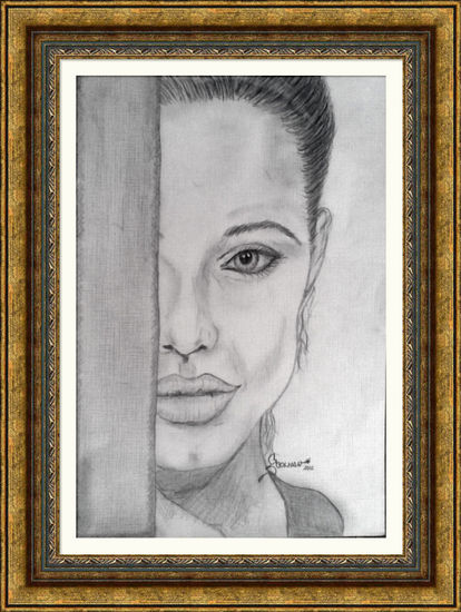 Agelina Jolie ll Pencil