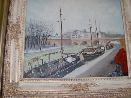 Barcos por el Sena