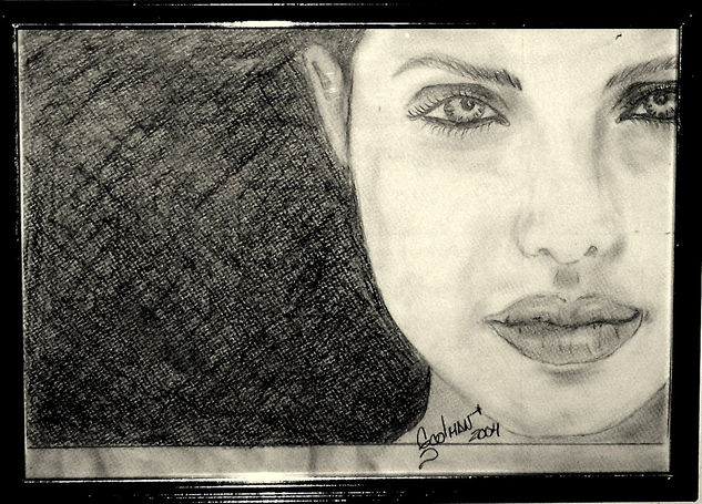 Agelina Jolie Pencil