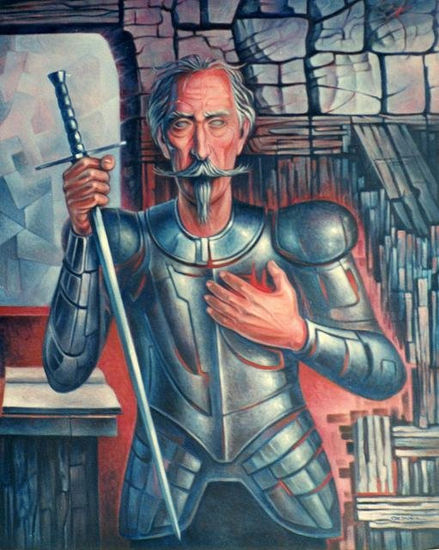 Don Quijote Oil Canvas Others