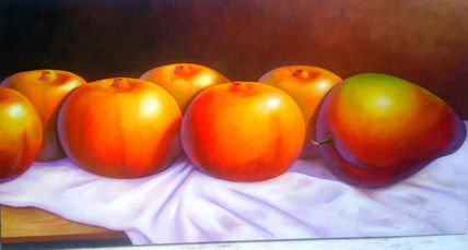 Mandarinas y mango