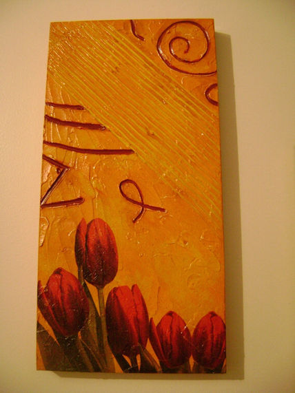 Abstrato & Tulipas