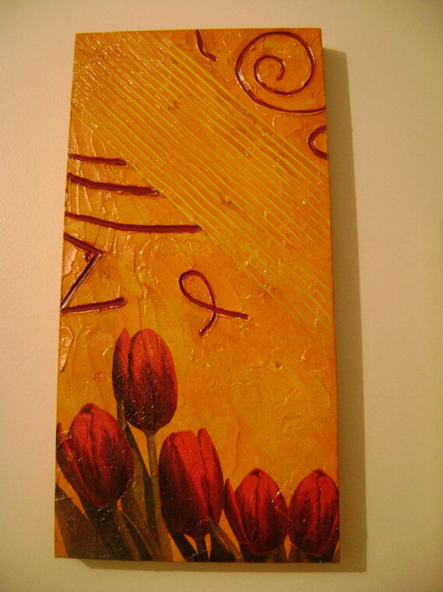 Abstrato & Tulipas