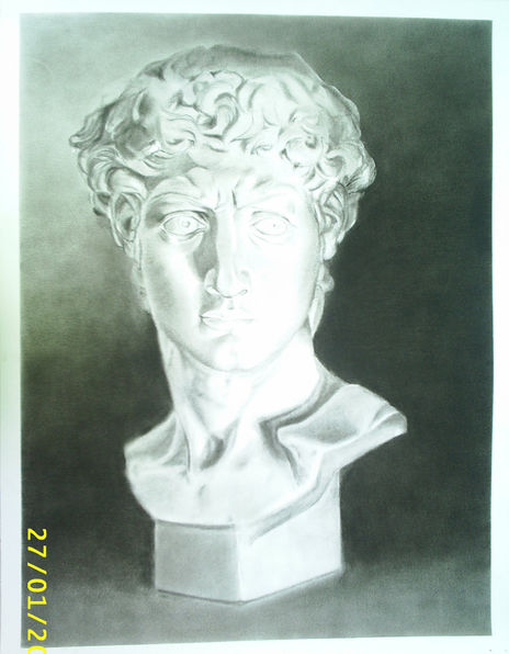 Dibujo de la cabeza...