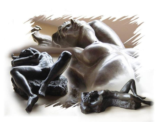 "LA ESPERA" Bronce Figurativa