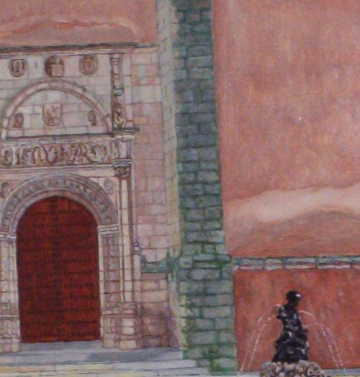 PUERTA DE LA NIÑA Oil Canvas Landscaping