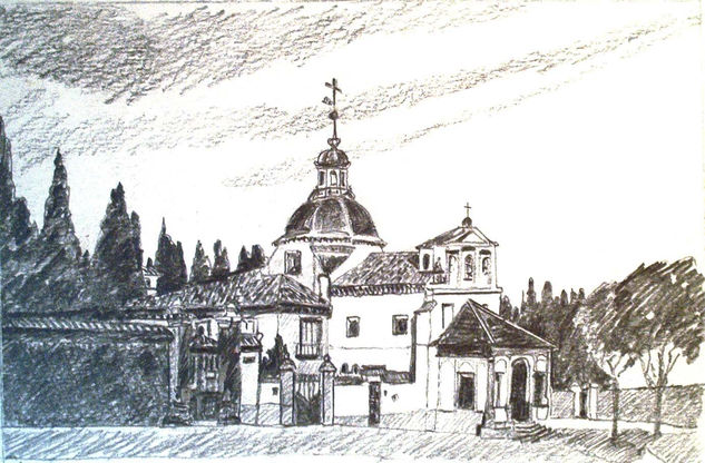 La Ermita del Santo, Madrid Pencil