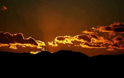Atardecer en Málaga