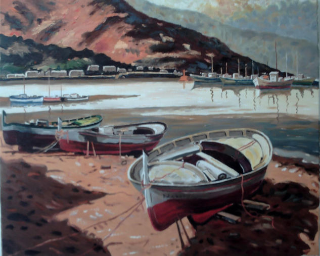 Marina Oil Textile Marine Painting