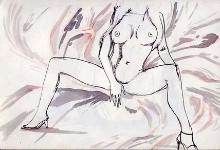 Desnudo de frente