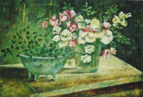 Composición de flores