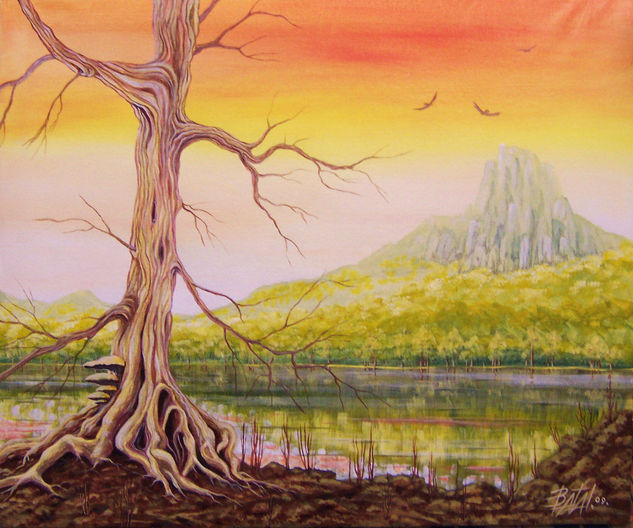 Paisaje Acrylic Canvas Landscaping