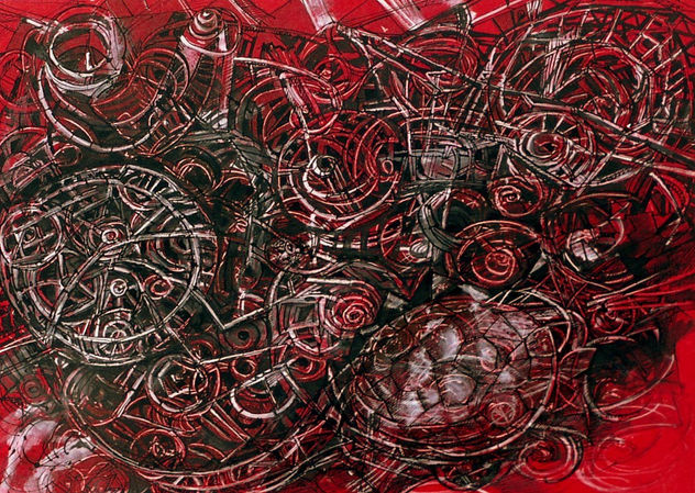Estructuras sobre rojo III (Batalla)