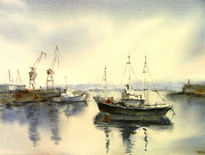 Barcos en la niebla