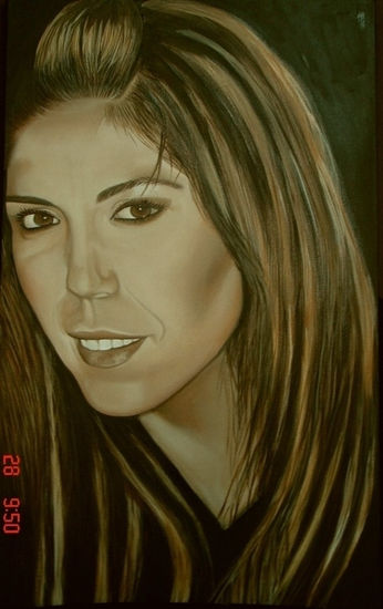 S/NOMBRE Oil Canvas Portrait