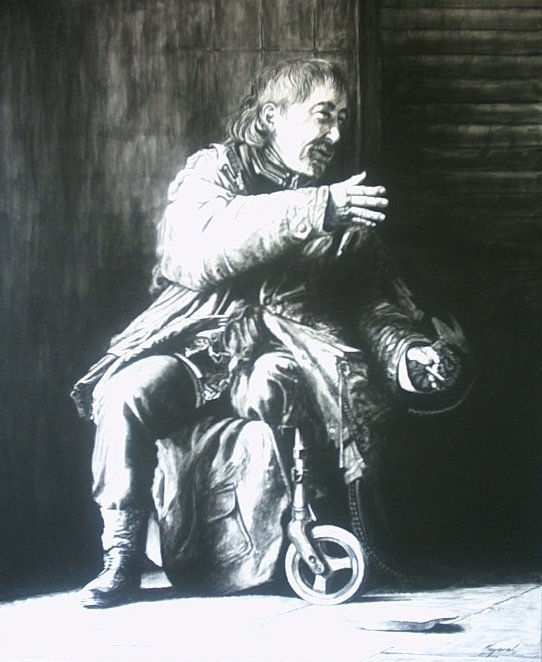 "Le clochard" (El vagabundo)