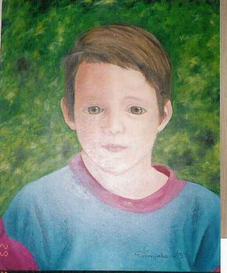 MI NIÑO Oil Canvas