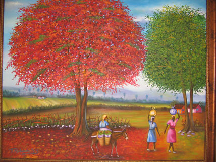 Paisaje con marchanta