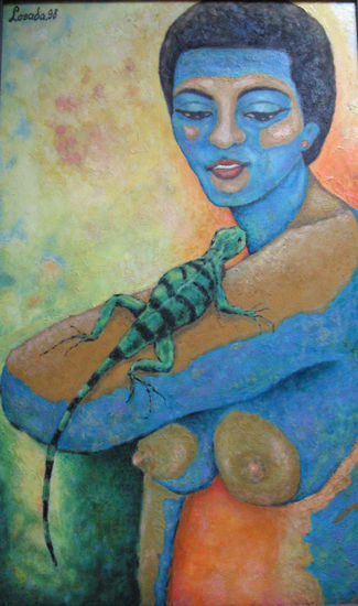 ANCESTRAL 1 Oil Canvas Figure Painting