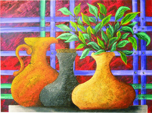 "Bodegón" Acrylic Canvas Landscaping