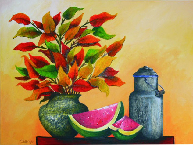 "Bodegon" Acrylic Canvas Still Life Paintings