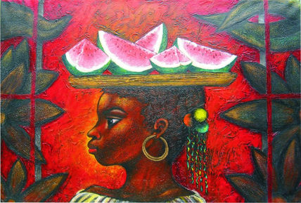 "Vendedora de sandias"