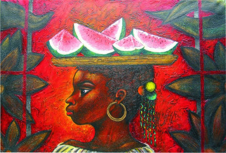 "Vendedora de sandias"