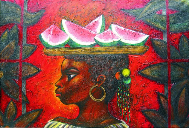 "Vendedora de sandias"