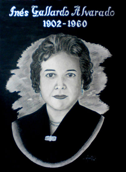 Inés Gallardo Carboncillo