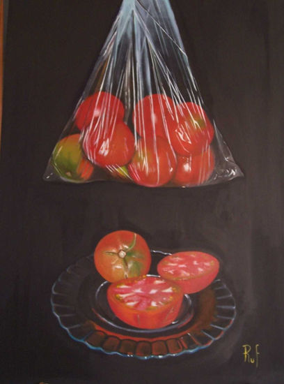 tomates Oil Canvas Landscaping