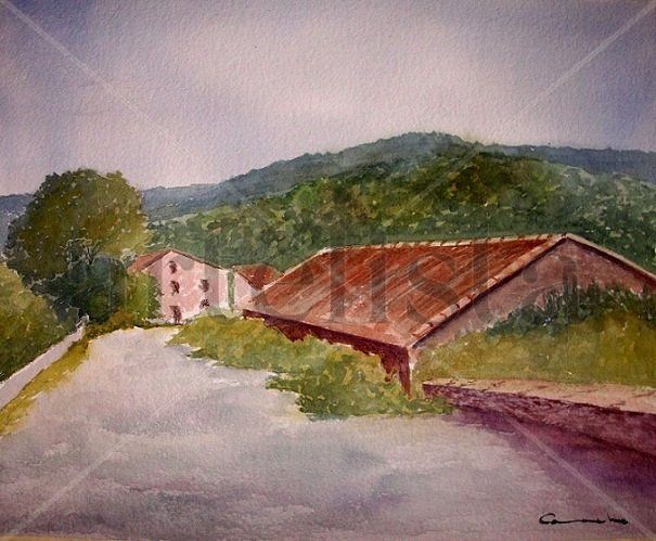 CARRETERA RURAL Watercolour Paper Landscaping