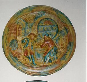 PLATO PATINADO Pottery Pottery and ceramics