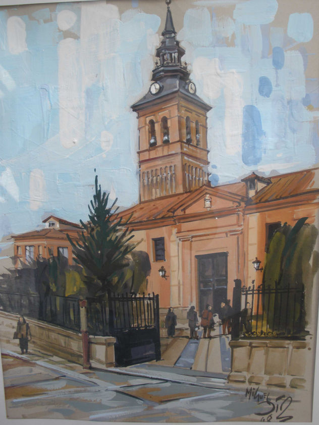 PLAZA DE NAVALCARNERO.NUESTRA SEÑORA DE LA ASUNCION.