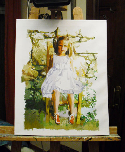 Niña de los zapatos...