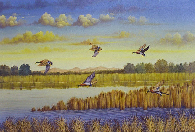 Patos Oil Canvas Landscaping