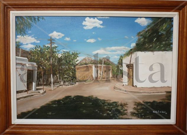 El Puesto, Catamarca Oil Canvas Landscaping