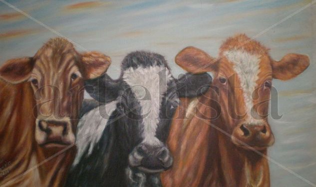 Homenaje Oil Canvas Animals