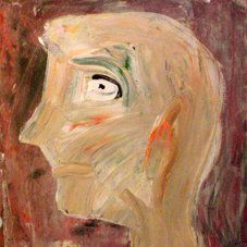 PErfil 1 Acrylic Canvas Figure Painting