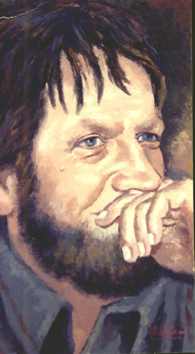 retrato de Antanas Mockus.